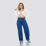 JEAN WIDE LEG REF: 77016